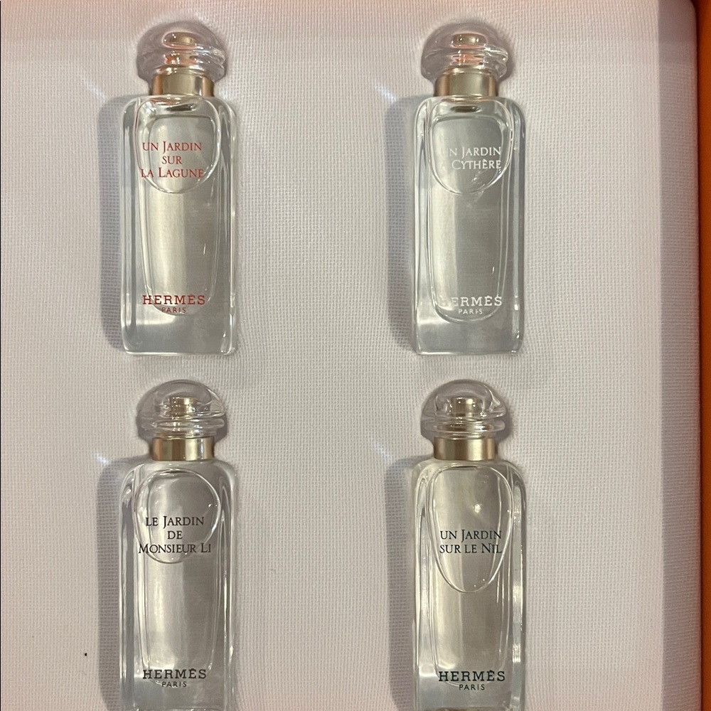 Hermes Perfume Collection Un Jardín Signature Orange Box NEW - Picture 2 of 3